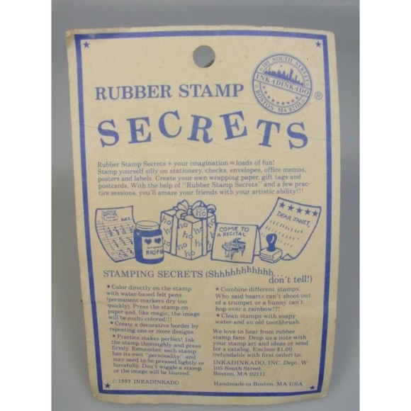 INKADINKADO Christmas ornaments Rubber Stamp DIY Christmas card party invitation - Picture 3 of 3